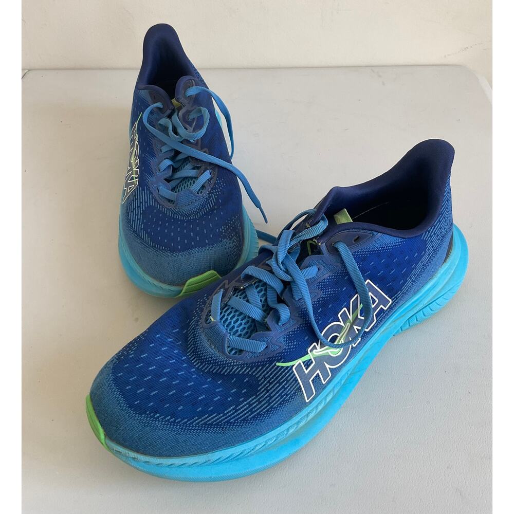 Hoka Mach 6 Running Shoes Virtual Blue Size 10